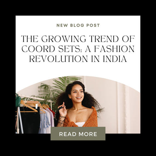 Unlocking the Style Secrets: The Growing Trend of Coord Sets in India