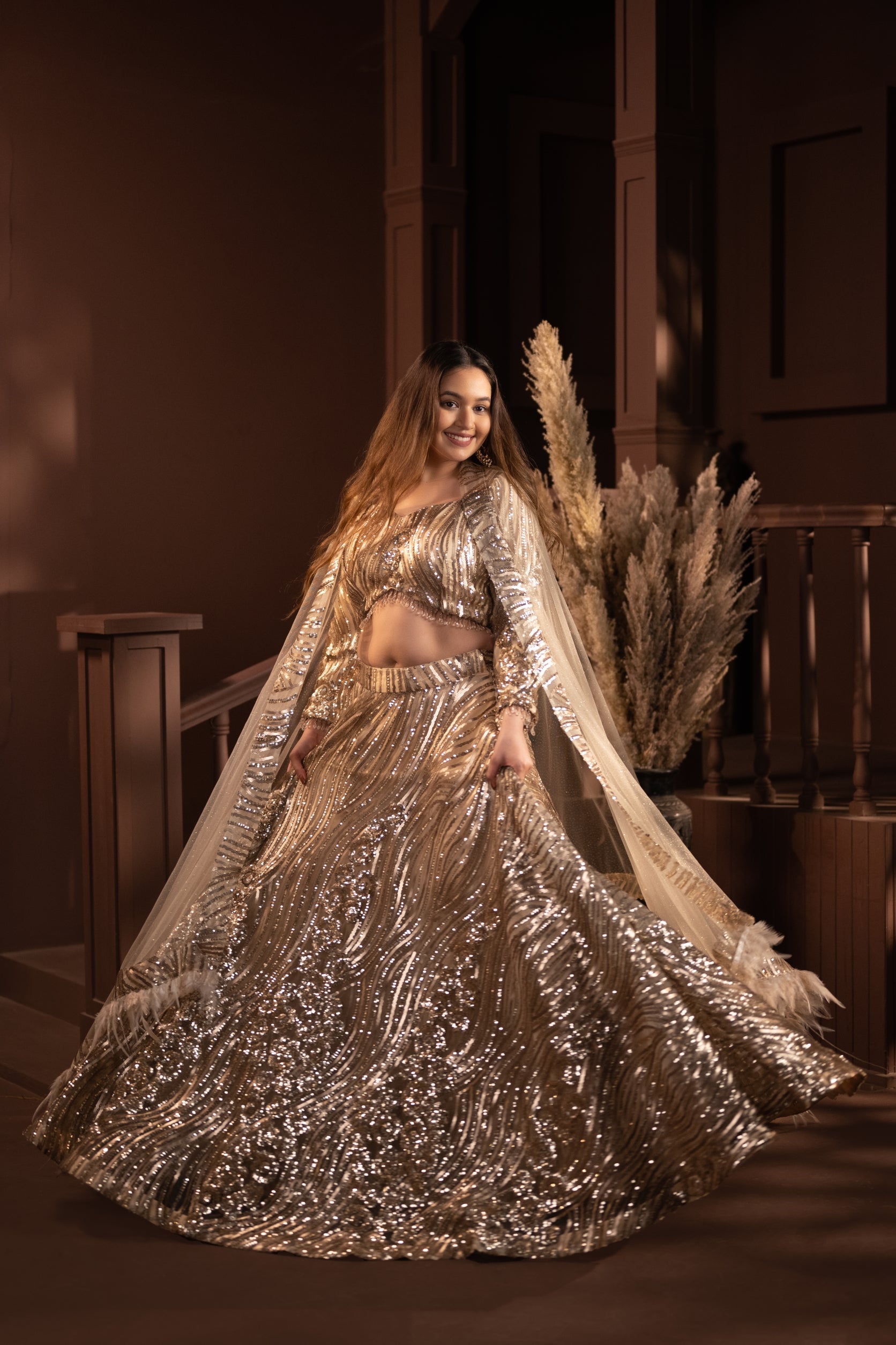 Golden Dream Lehenga Foxy Indian Golden Dream Lehenga Foxy Indian