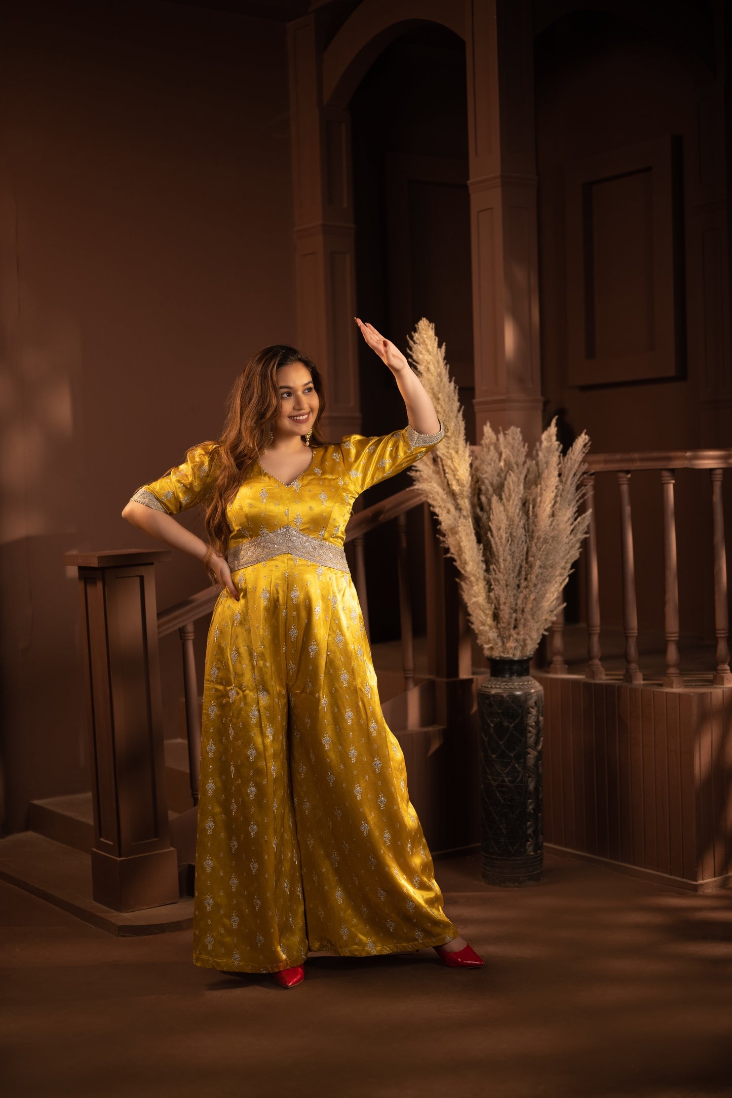 Golden Sunshine Jumpsuit