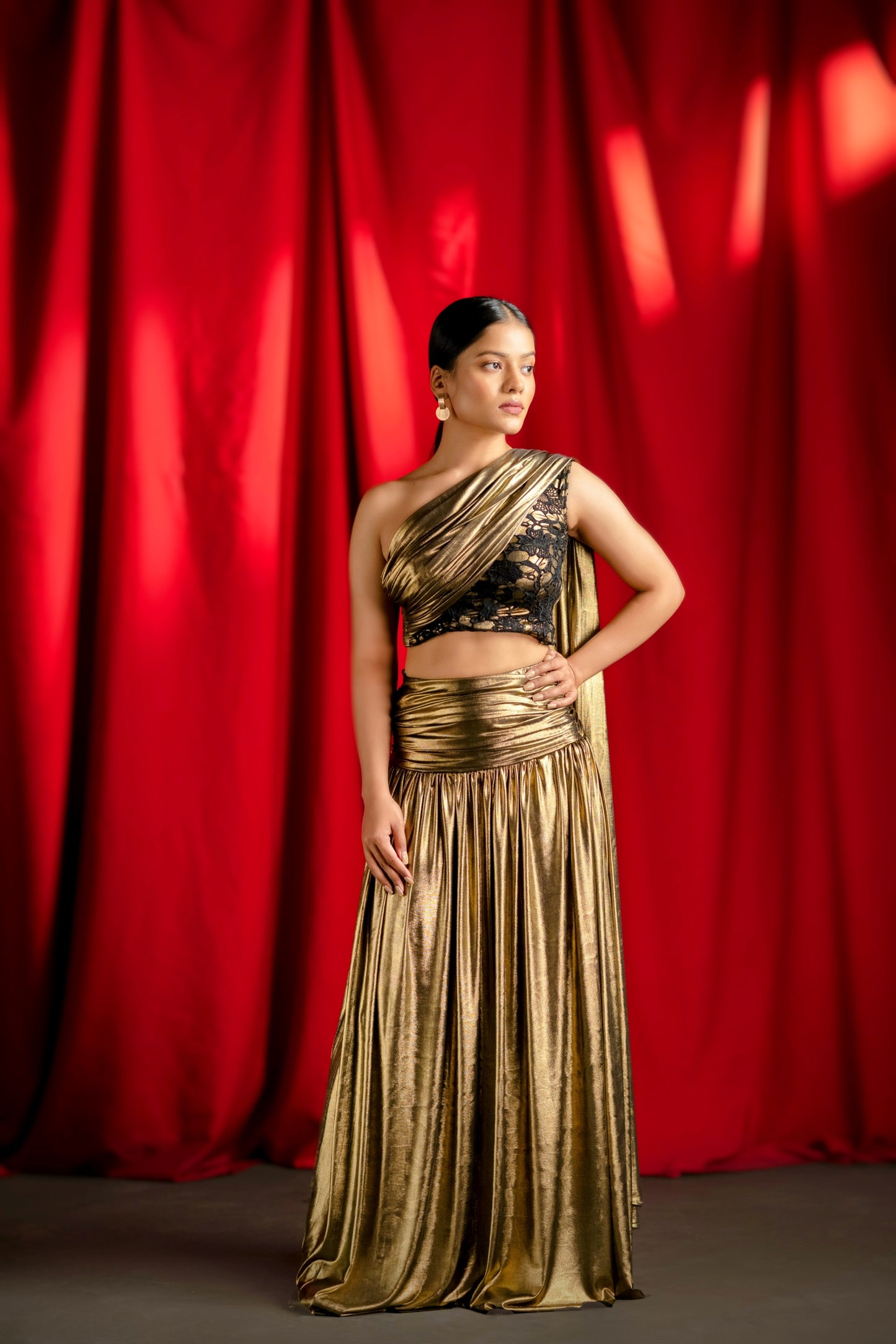 Majestic Gold Dress
