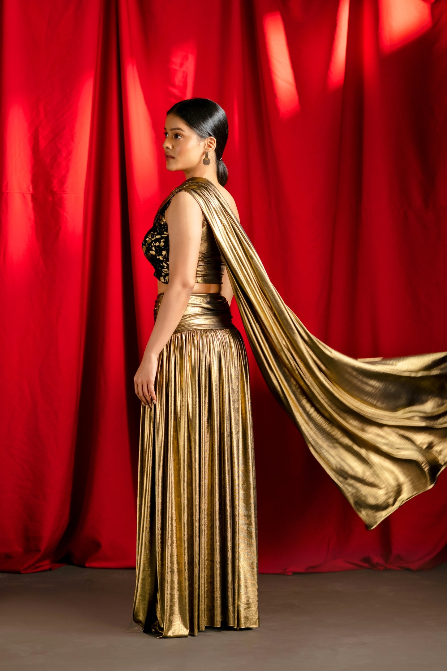 Majestic Gold Dress