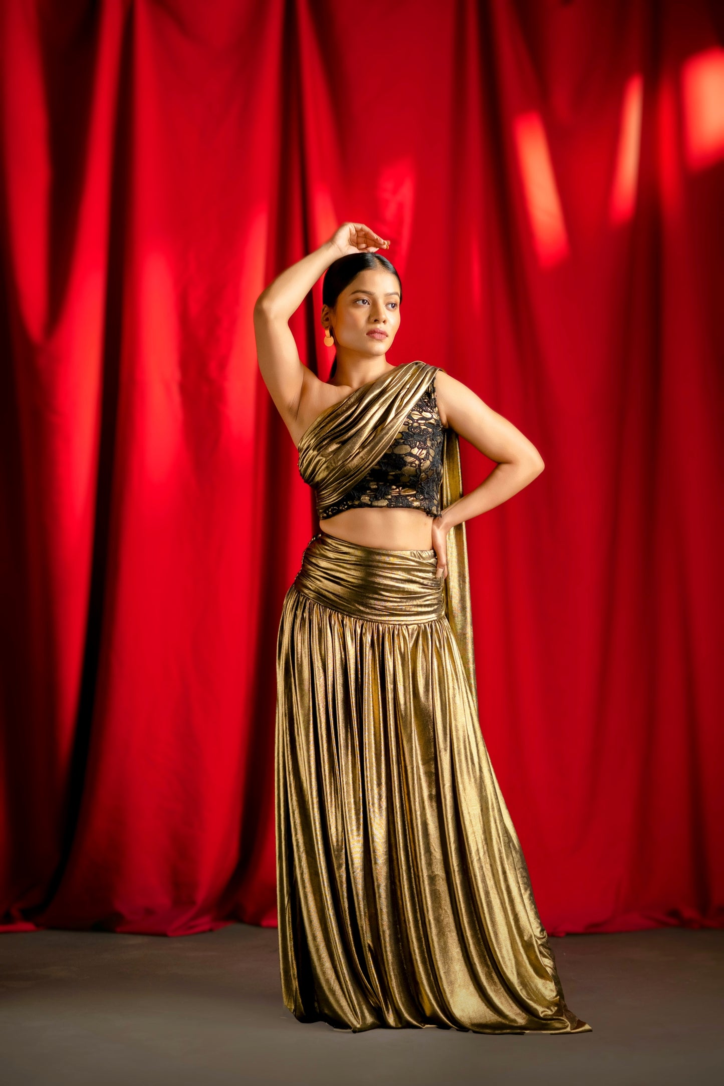 Majestic Gold Dress