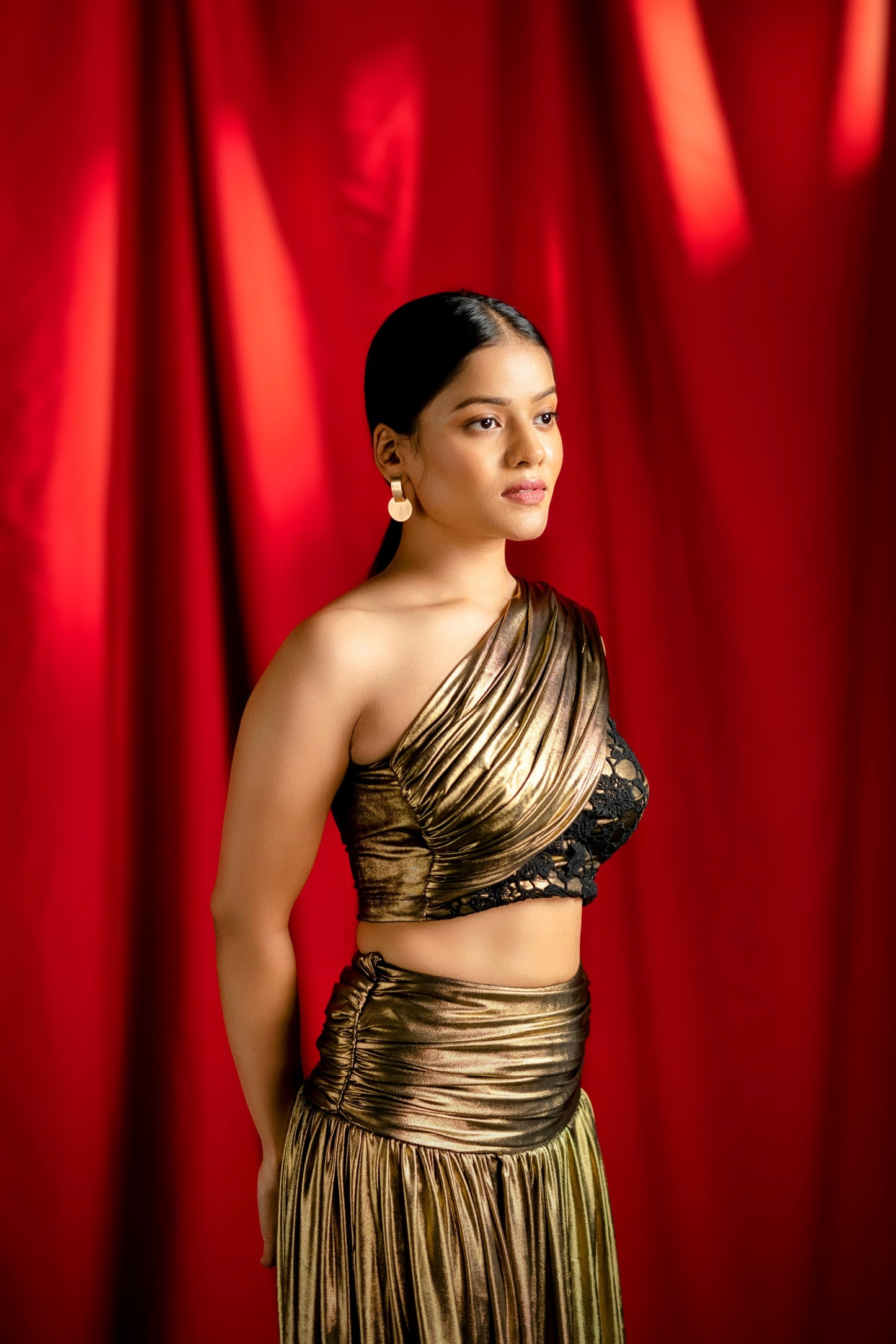 Majestic Gold Dress