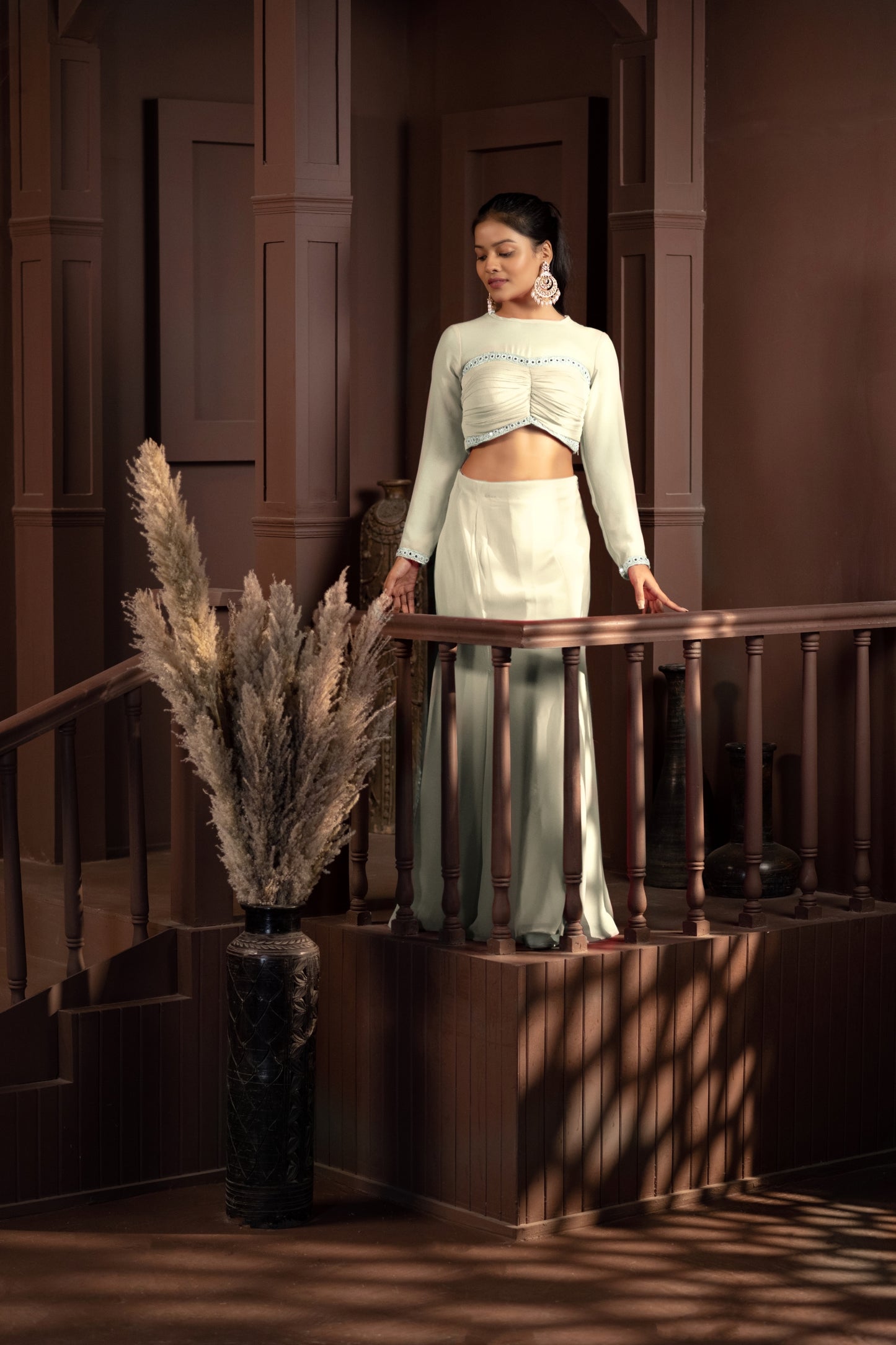 Radiant Fish Cut Lehenga