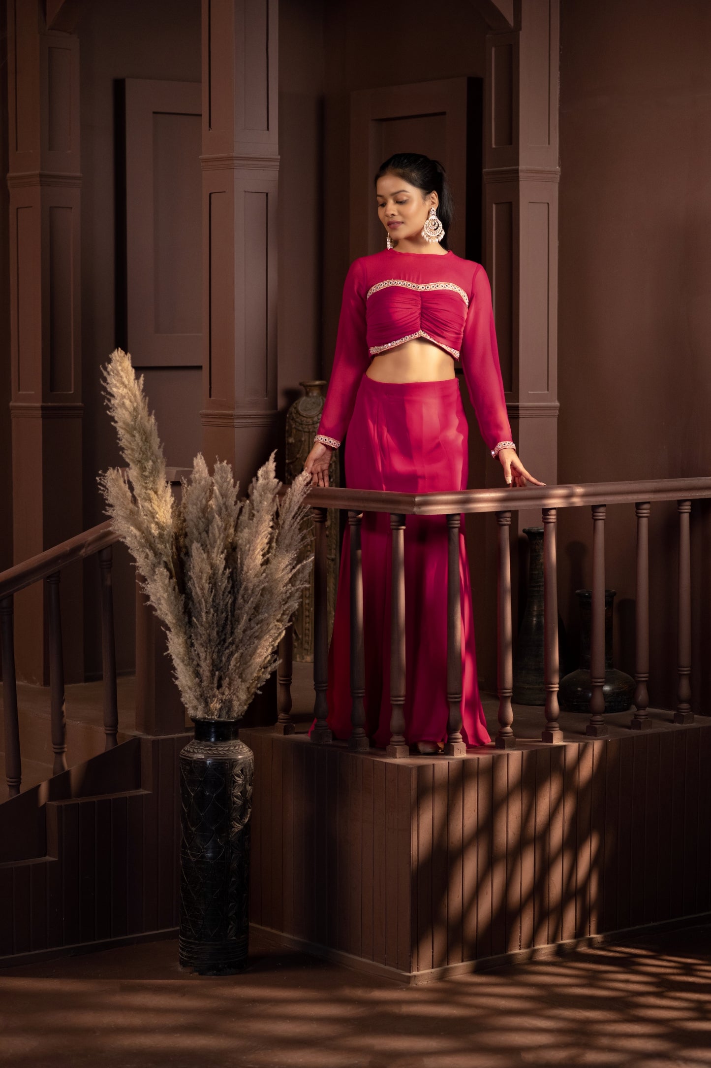 Radiant Fish Cut Lehenga