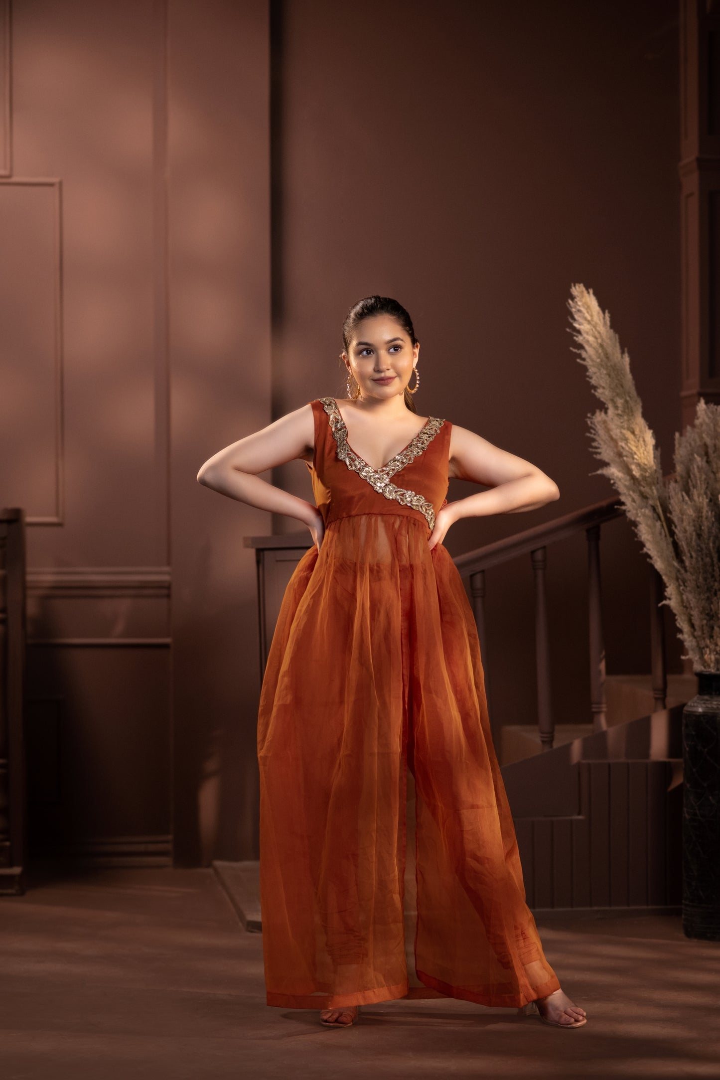 Sun Kissed Organza Ensemble