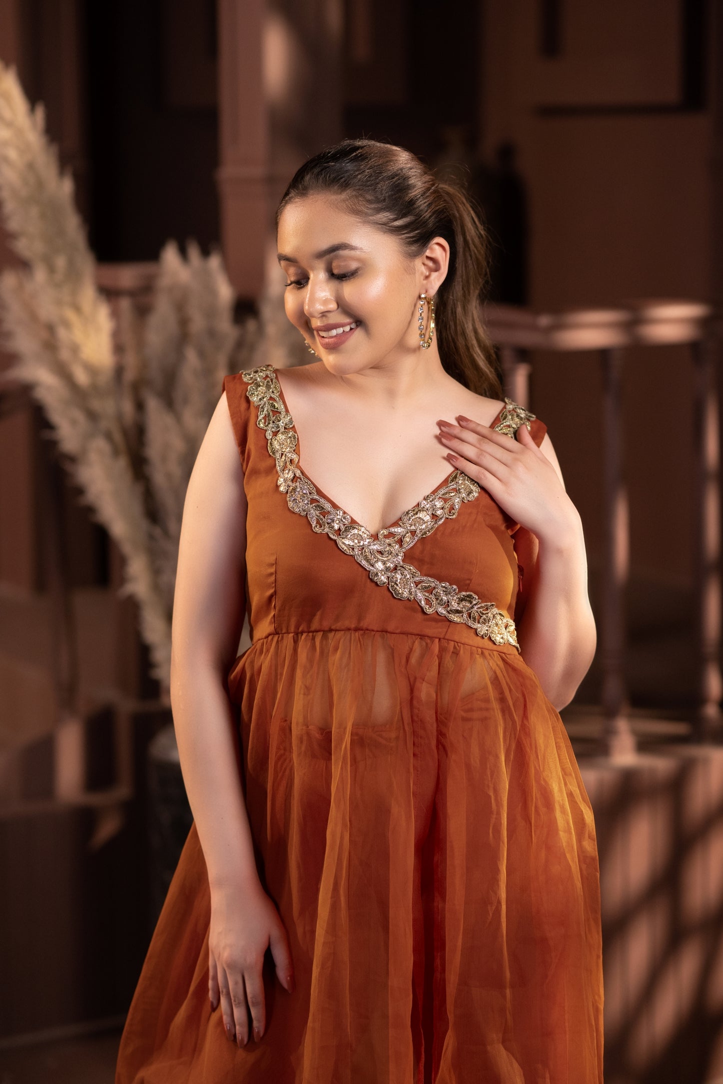 Sun Kissed Organza Ensemble