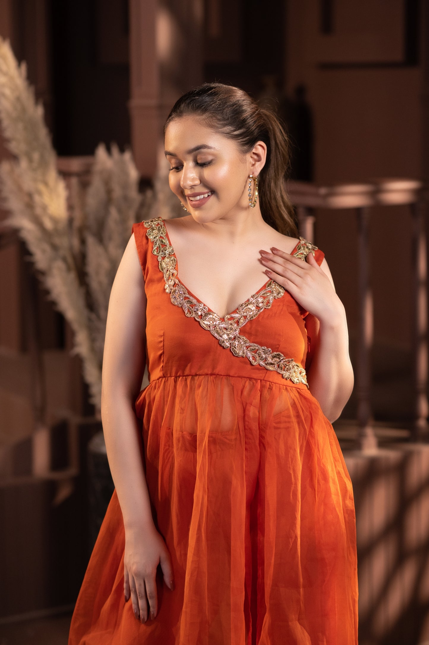 Sun Kissed Organza Ensemble