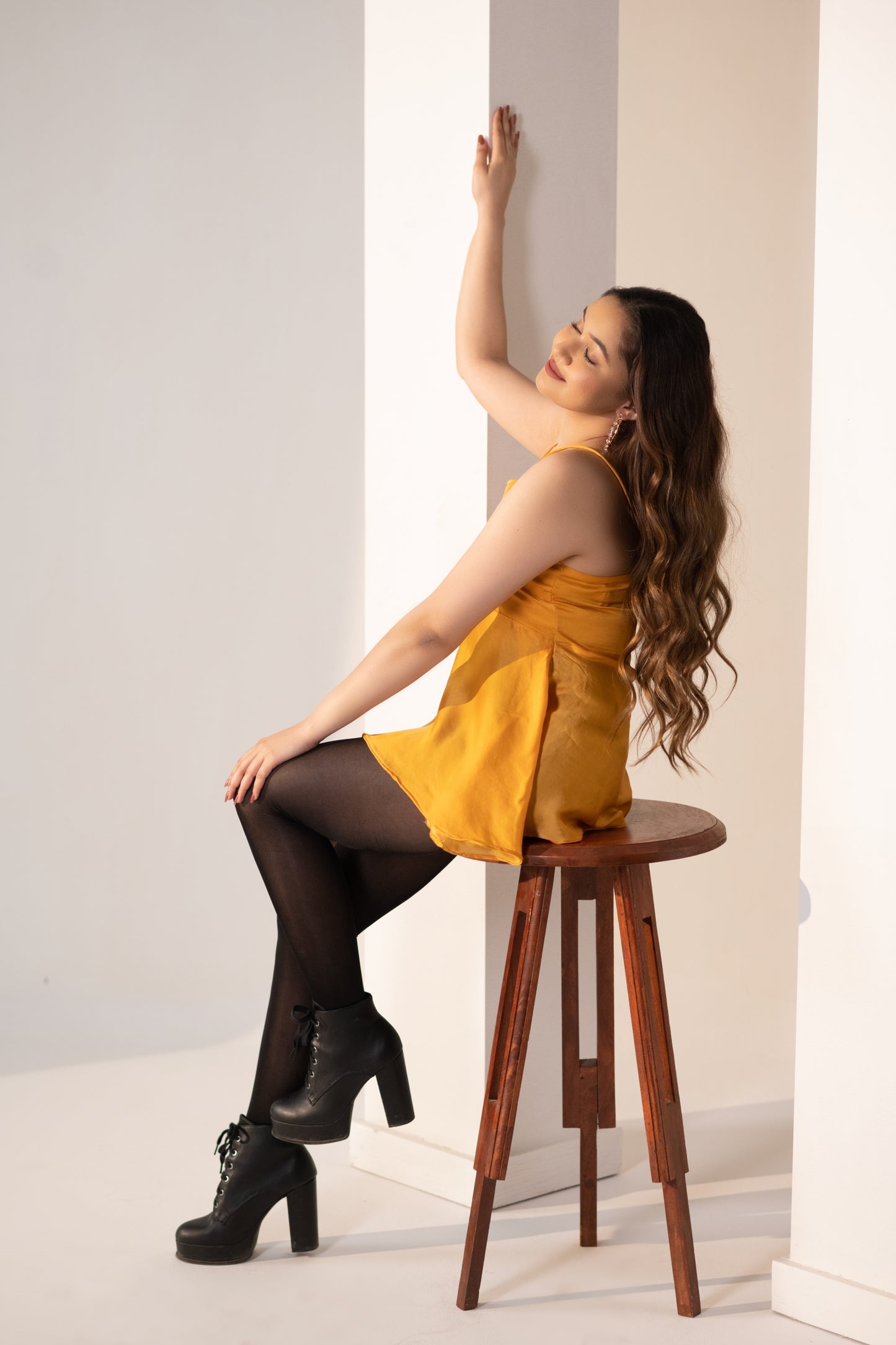 Silk Serenade Mini Dress