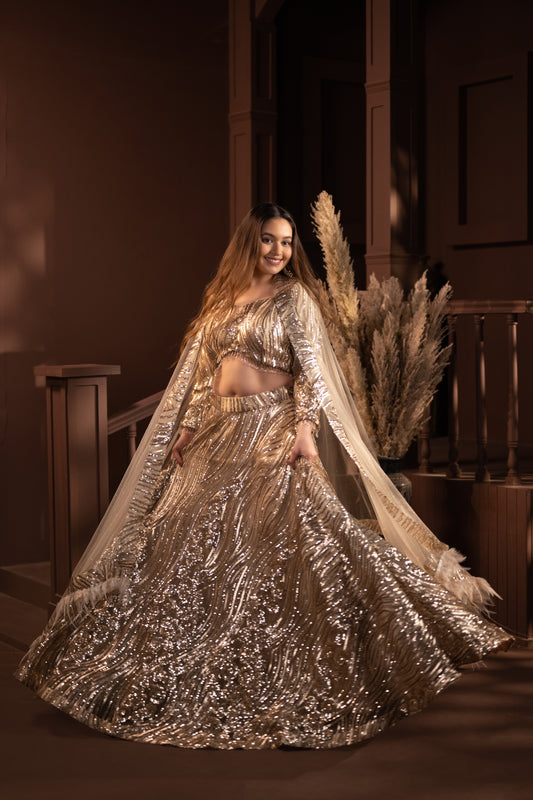 Golden Dream Lehenga